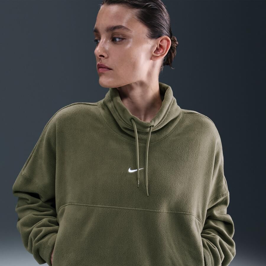 Nike One Therma-FIT top voor dames Groen - Foto 4