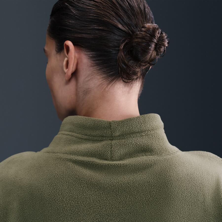 Nike One Therma-FIT top voor dames Groen