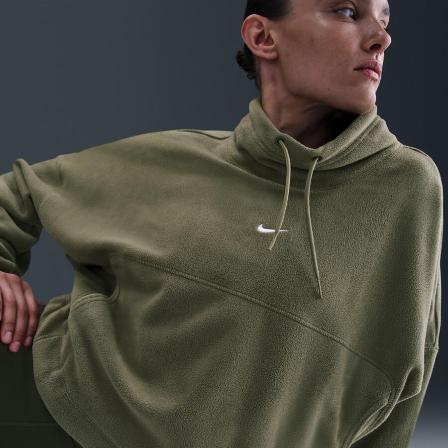 Nike One Therma-FIT top voor dames Groen - Foto 2