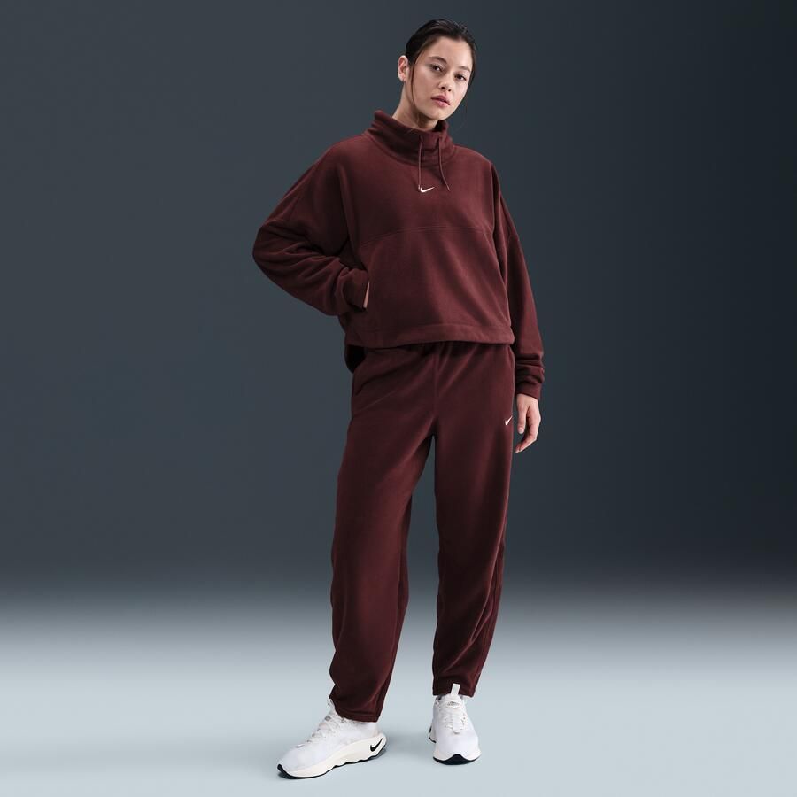 Nike One Therma-FIT top voor dames Rood - Foto 3