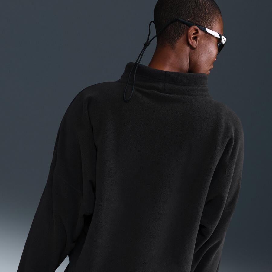 Nike One Therma-FIT top voor dames Zwart