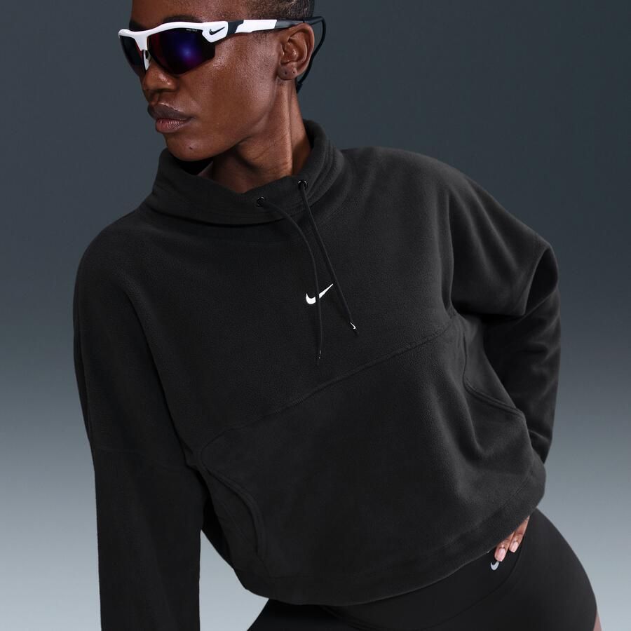 Nike One Therma-FIT top voor dames Zwart - Foto 2