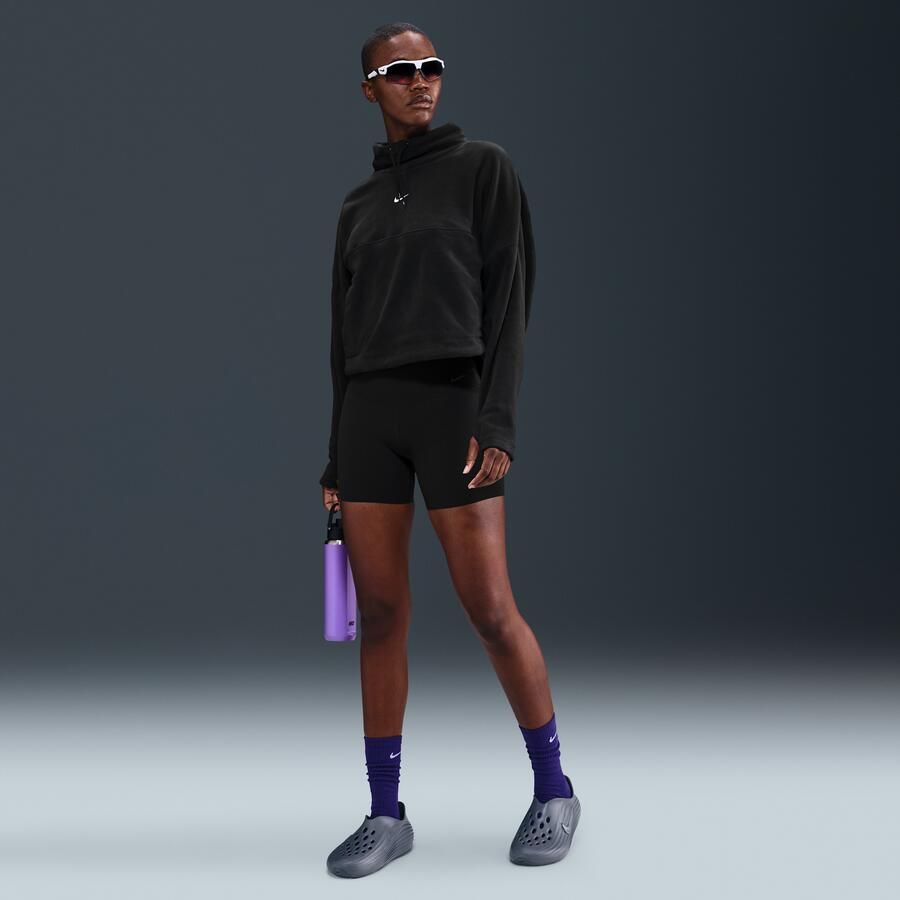 Nike One Therma-FIT top voor dames Zwart - Foto 3