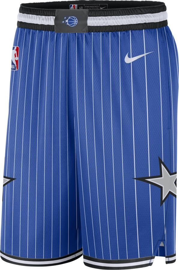Nike Orlando Magic Icon Edition 2025 26 Swingman Dri-FIT NBA-herenshorts Blauw - Foto 3