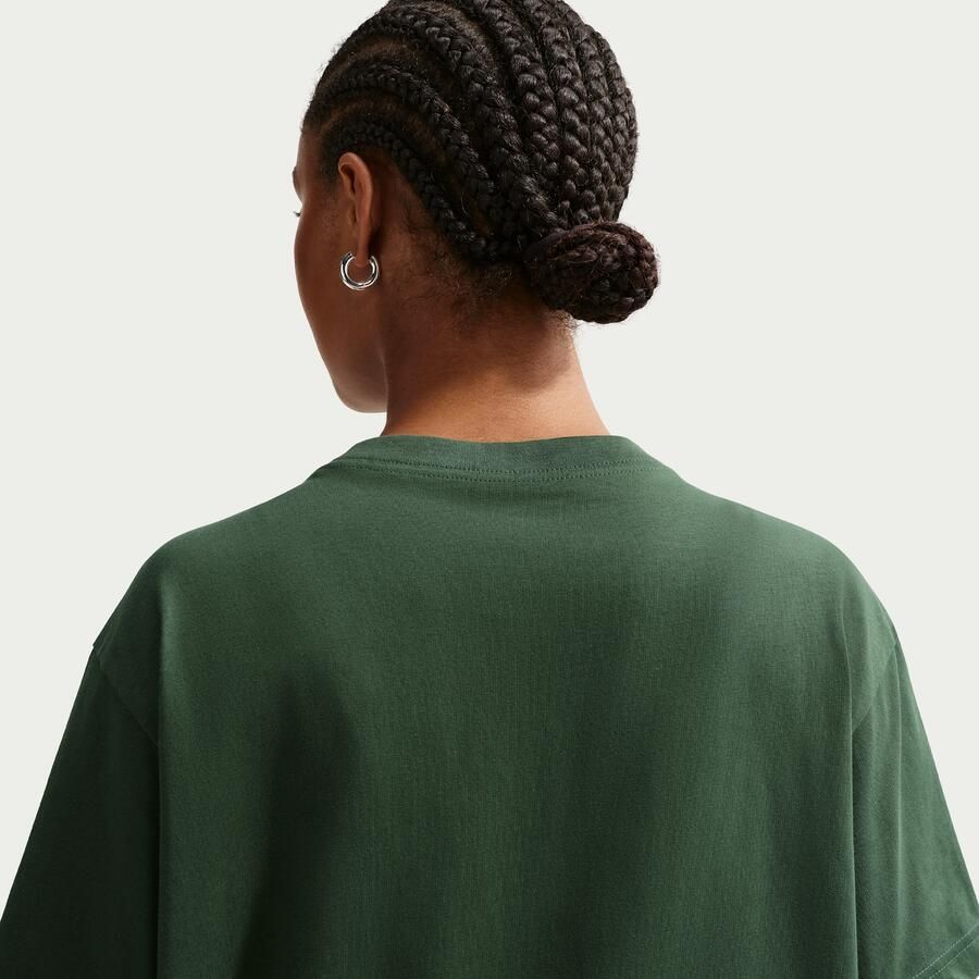 Nike oversized T-shirt met korte mouwen voor dames Groen