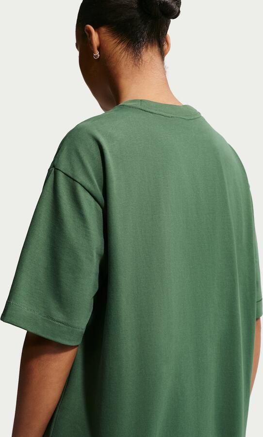 Nike oversized T-shirt met korte mouwen voor dames Groen - Foto 3