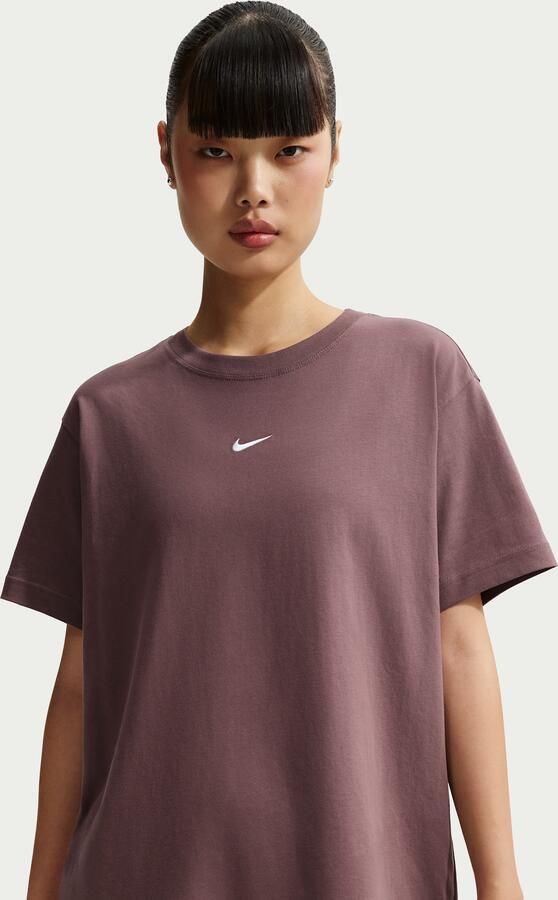 Nike oversized T-shirt met korte mouwen voor dames Paars - Foto 4