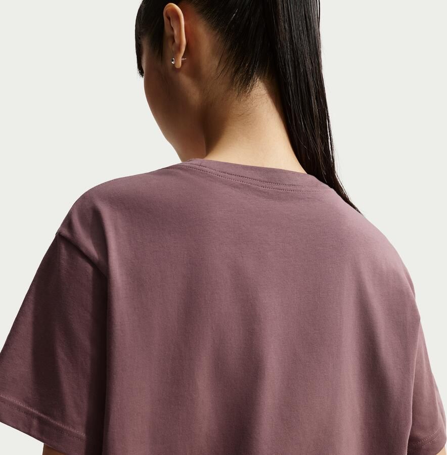 Nike oversized T-shirt met korte mouwen voor dames Paars - Foto 2
