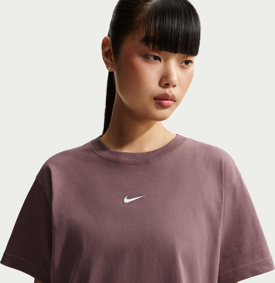 Nike oversized T-shirt met korte mouwen voor dames Paars - Foto 3