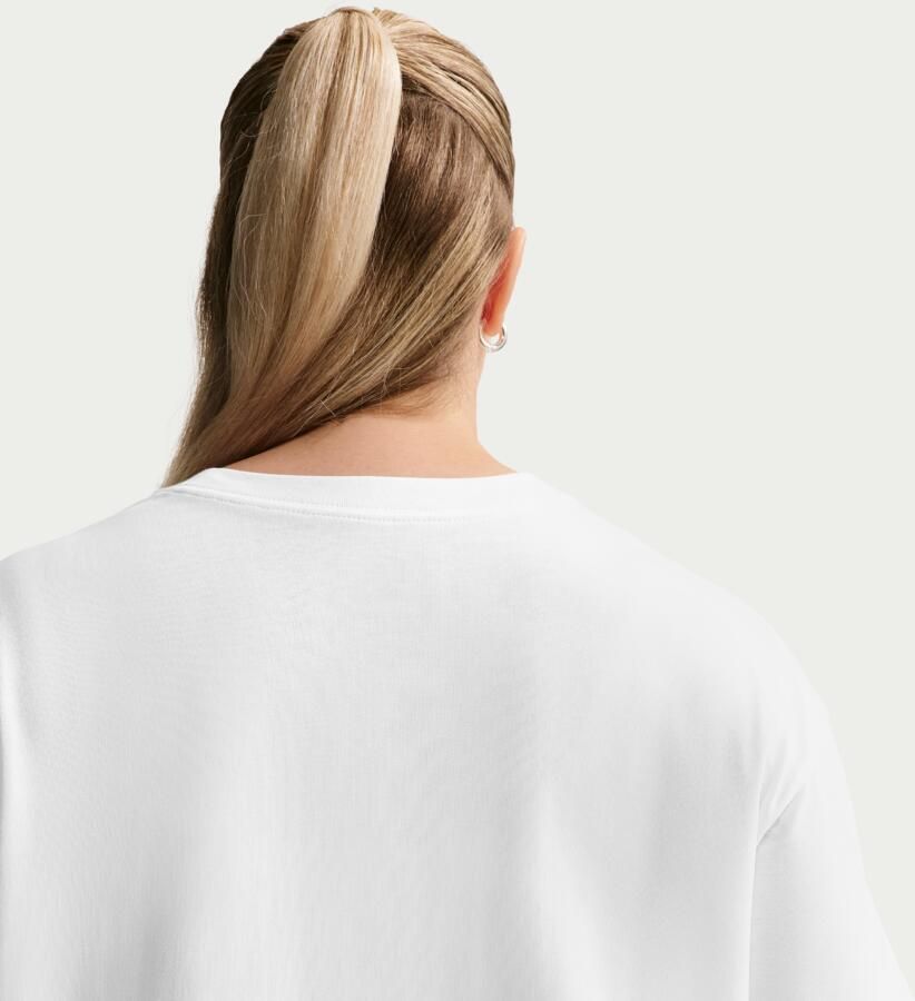 Nike oversized T-shirt met korte mouwen voor dames (Plus Size) Wit - Foto 3