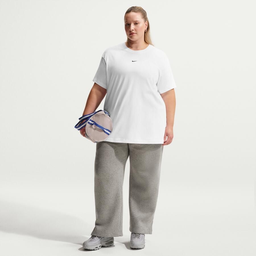 Nike oversized T-shirt met korte mouwen voor dames (Plus Size) Wit - Foto 2