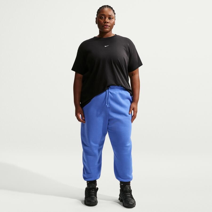 Nike oversized T-shirt met korte mouwen voor dames (Plus Size) Zwart