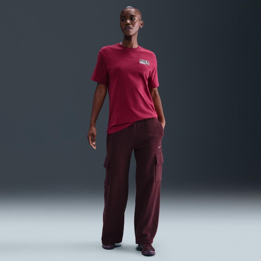 Nike oversized T-shirt met recht design Rood - Foto 3