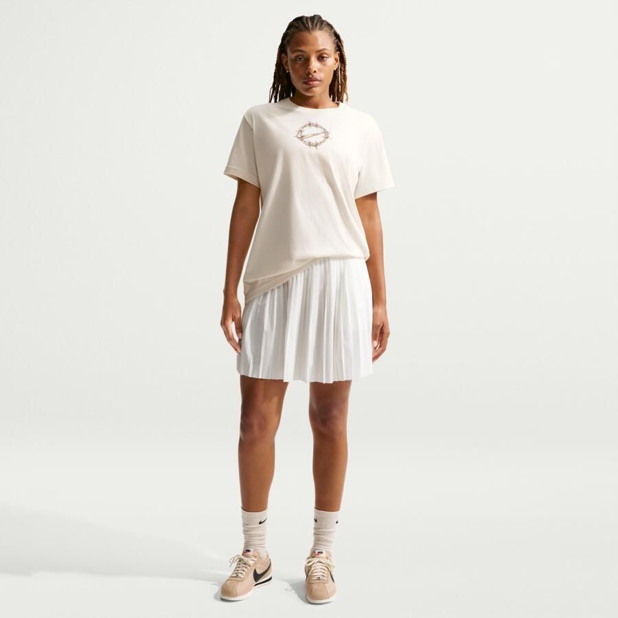 Nike oversized T-shirt voor dames Wit