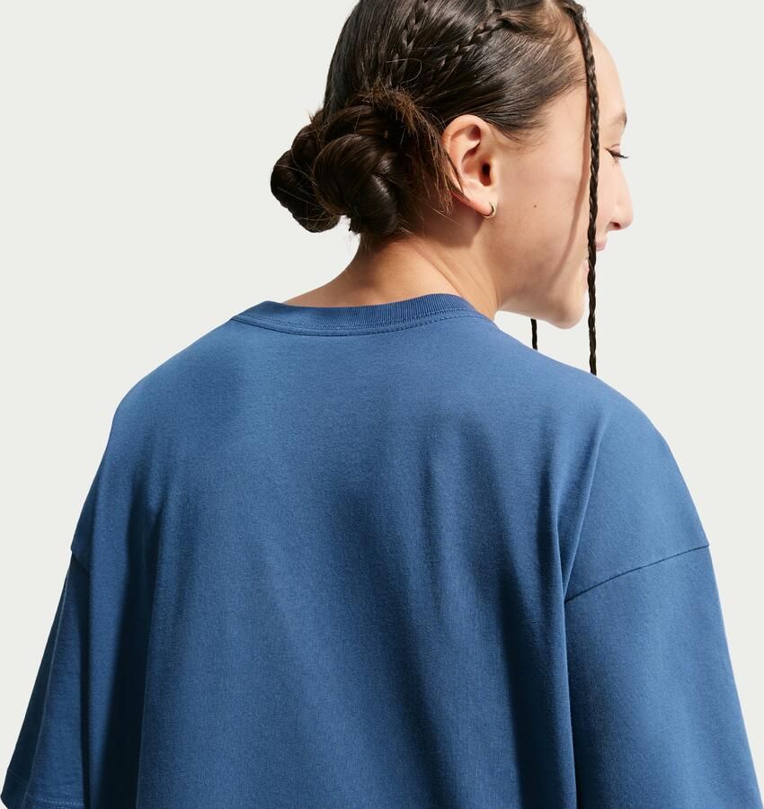 Nike oversized T-shirt voor meisjes Blauw - Foto 2