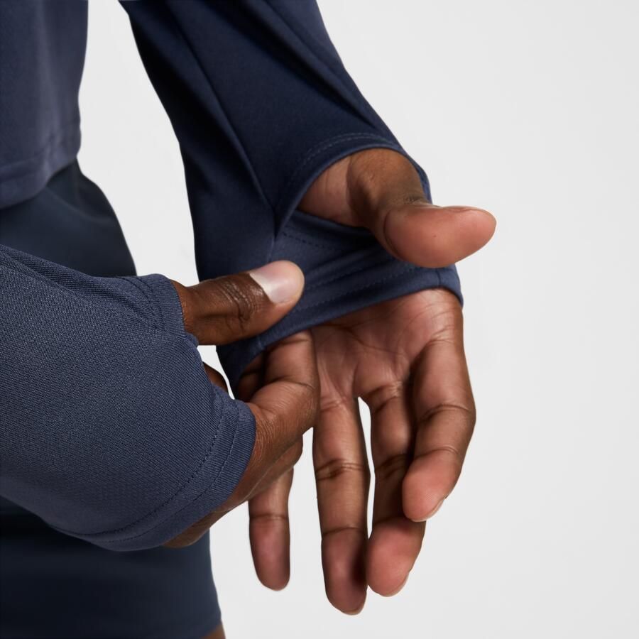 Nike Pacer Dri-FIT hardlooptop met halflange rits voor heren Blauw - Foto 2