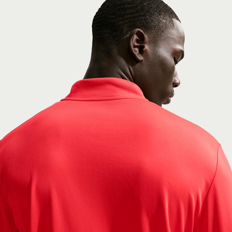 Nike Pacer Dri-FIT hardlooptop met halflange rits voor heren Rood