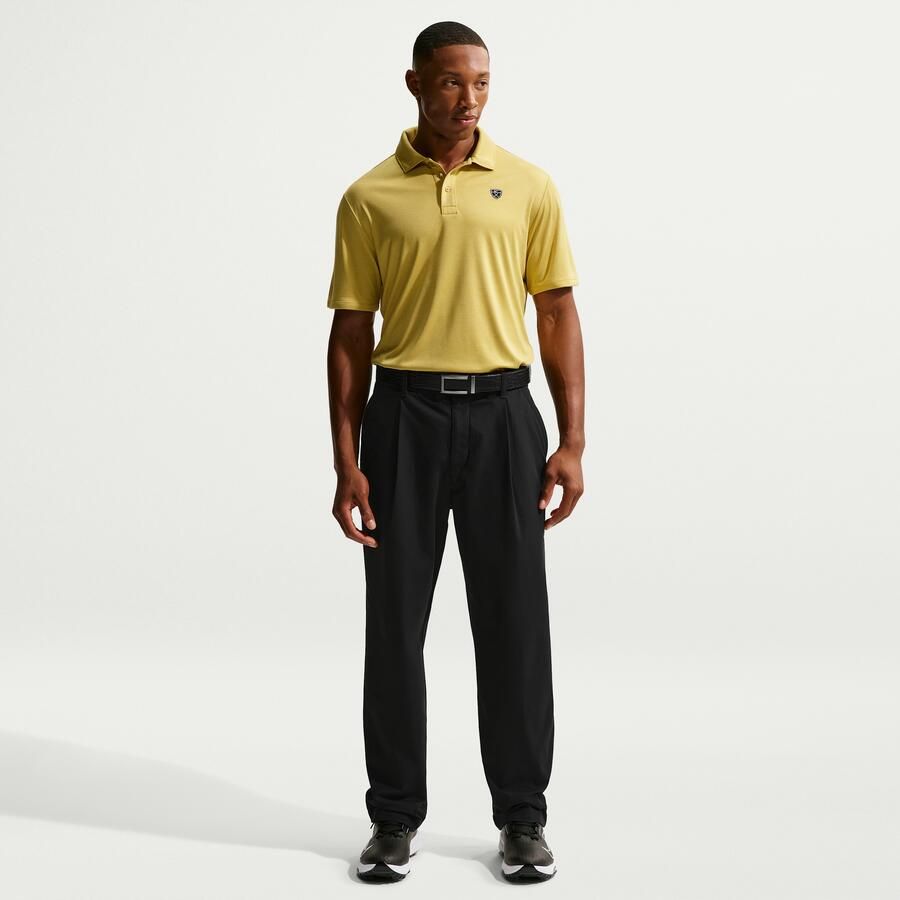 Nike Par Dri-FIT golfpolo voor heren Geel