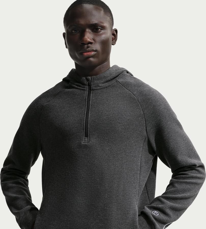Nike Par Therma-FIT hoodie voor heren Zwart - Foto 4