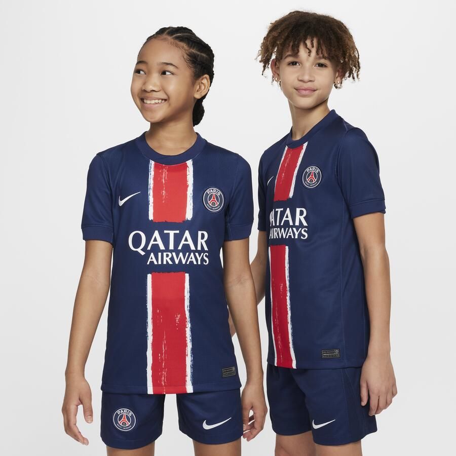 Nike Paris Saint-Germain 2024 25 Stadium Thuis Dri-FIT replicavoetbalshirt voor kids Blauw - Foto 3