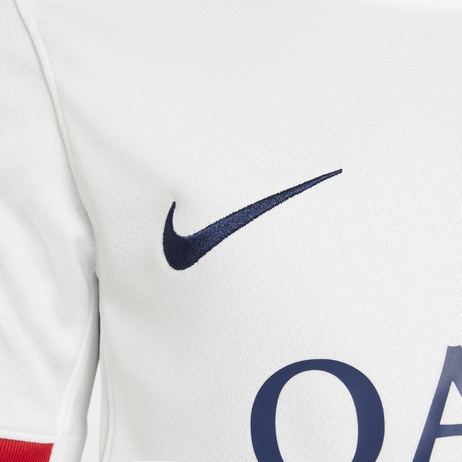 Nike Paris Saint-Germain 2024 25 Stadium Uit Dri-FIT replicavoetbalshirt voor kids Wit - Foto 2