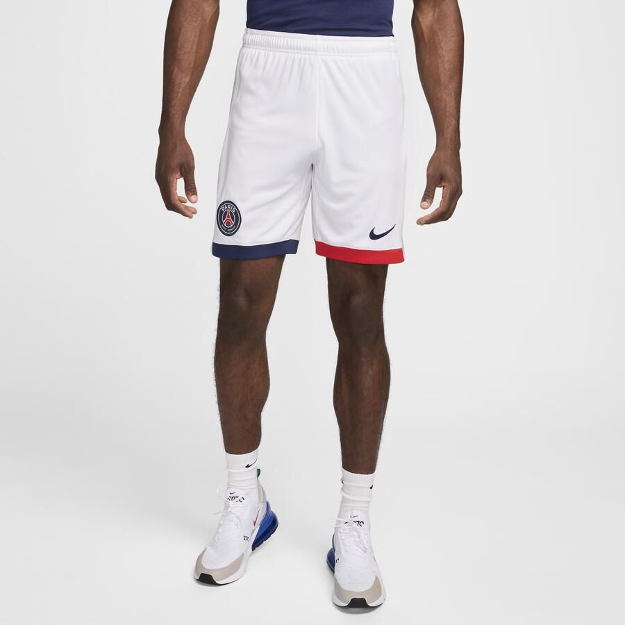 Nike Paris Saint-Germain 2024 25 Stadium Uit Dri-FIT replicavoetbalshorts voor heren Wit - Foto 2