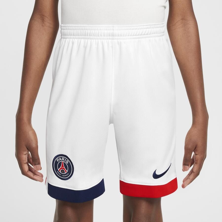 Nike Paris Saint-Germain 2024 25 Stadium Uit replicavoetbalshorts met Dri-FIT voor kids Wit - Foto 4