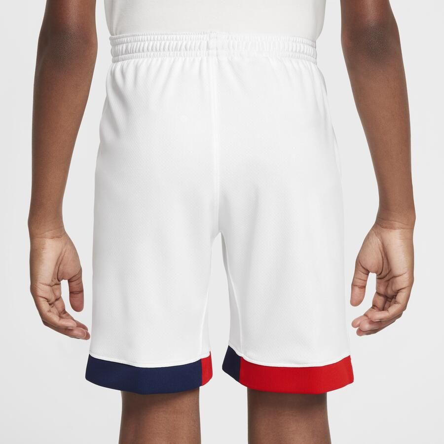 Nike Paris Saint-Germain 2024 25 Stadium Uit replicavoetbalshorts met Dri-FIT voor kids Wit