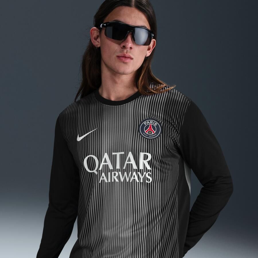 Nike Paris Saint-Germain 2025 26 Stadium Goalkeeper Dri-FIT replicavoetbalshirt met lange mouwen voor heren Zwart - Foto 4