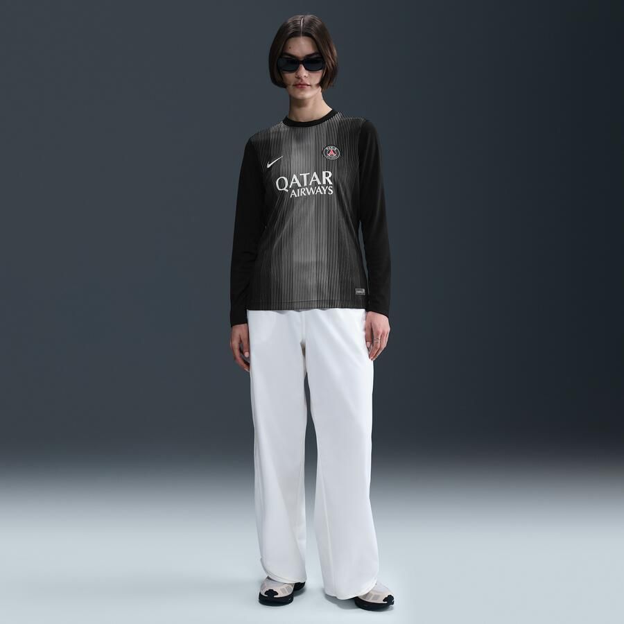 Nike Paris Saint-Germain 2025 26 Stadium Goalkeeper Dri-FIT replicavoetbalshirt met lange mouwen voor dames Zwart - Foto 3