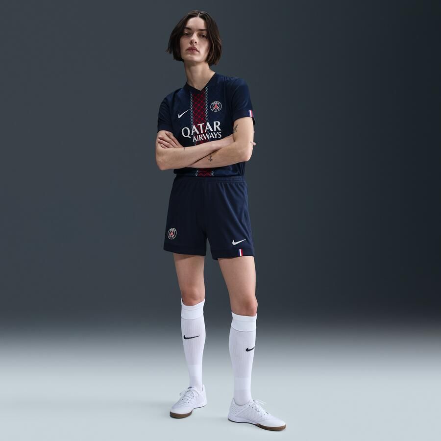 Nike Paris Saint-Germain 2025 26 Stadium Thuis Dri-FIT replicavoetbalshorts voor dames Blauw - Foto 4