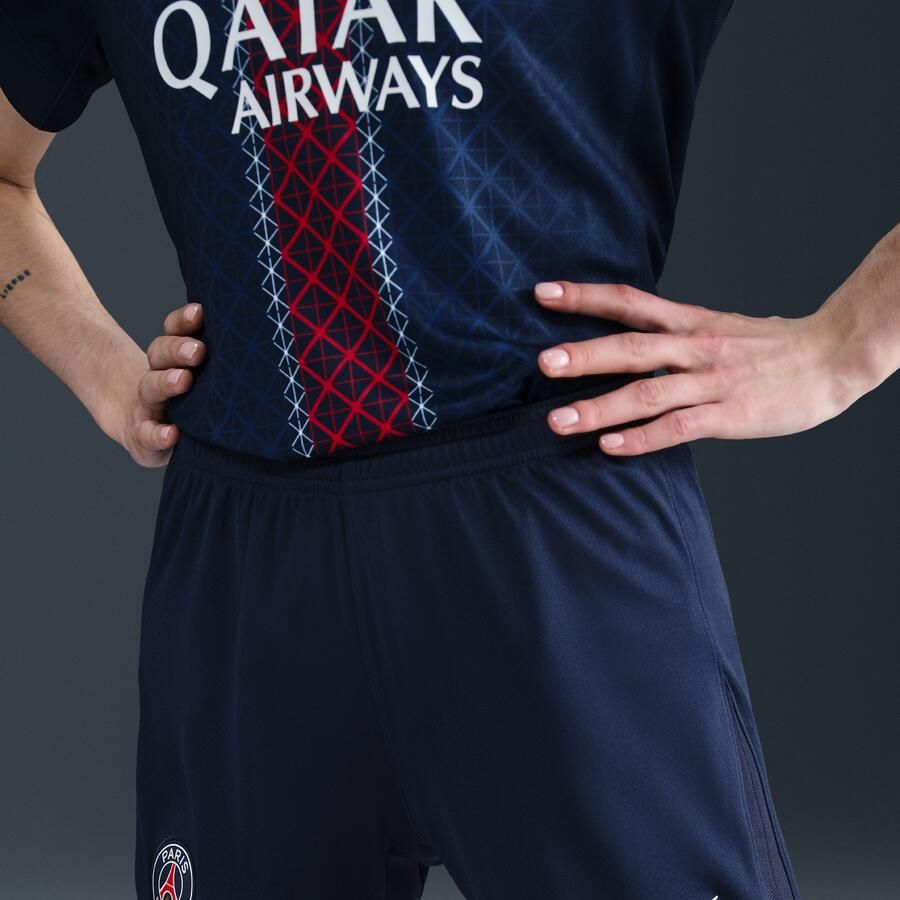 Nike Paris Saint-Germain 2025 26 Stadium Thuis Dri-FIT replicavoetbalshorts voor dames Blauw