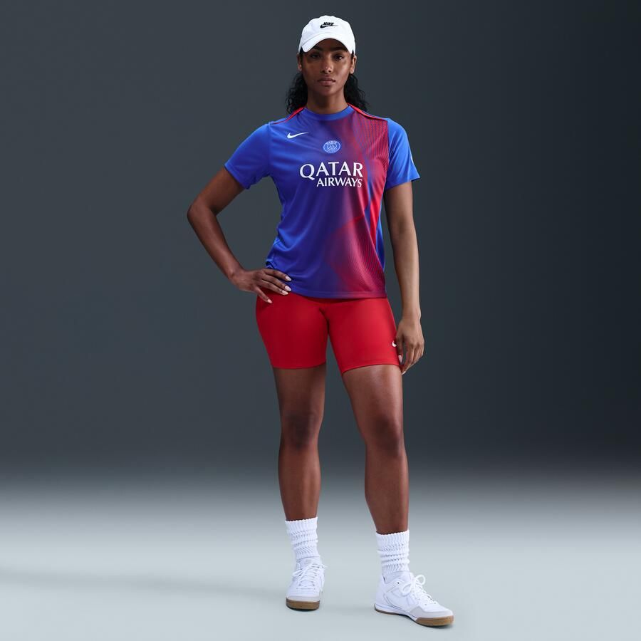 Nike Paris Saint-Germain Academy Pro Derde Total 90 Dri-FIT warming-uptop voor dames Blauw - Foto 3