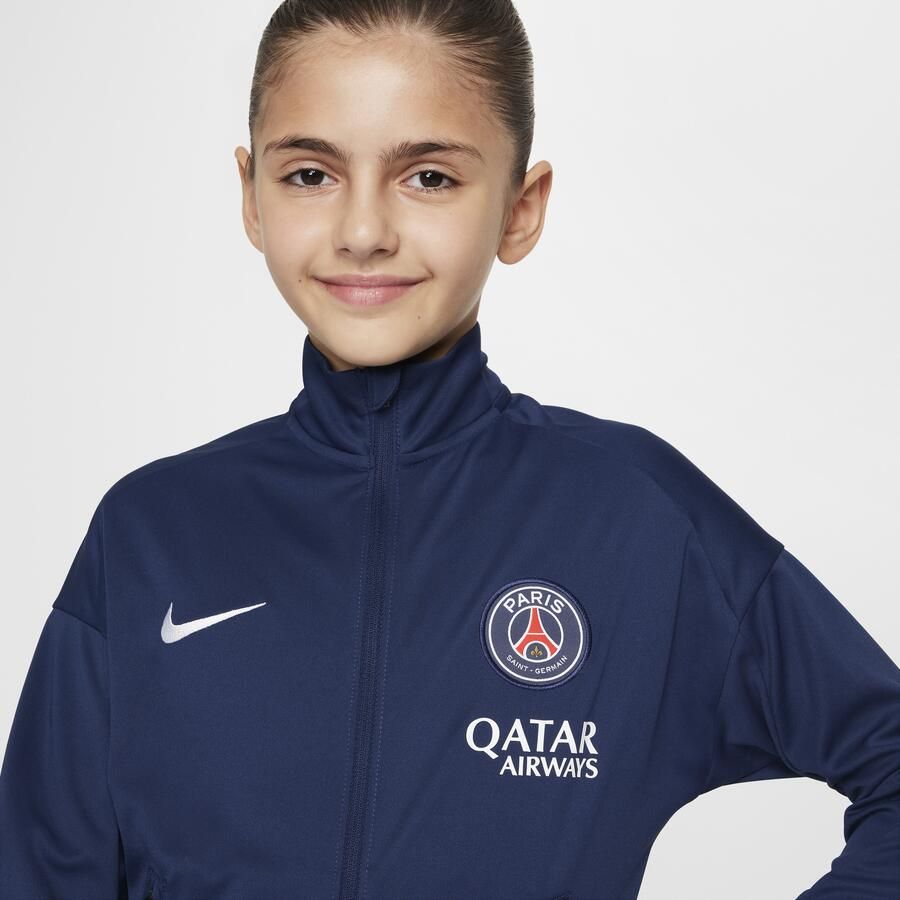 Nike Paris Saint-Germain Academy Pro Dri-FIT knit voetbaltrainingspak voor kids Blauw - Foto 2