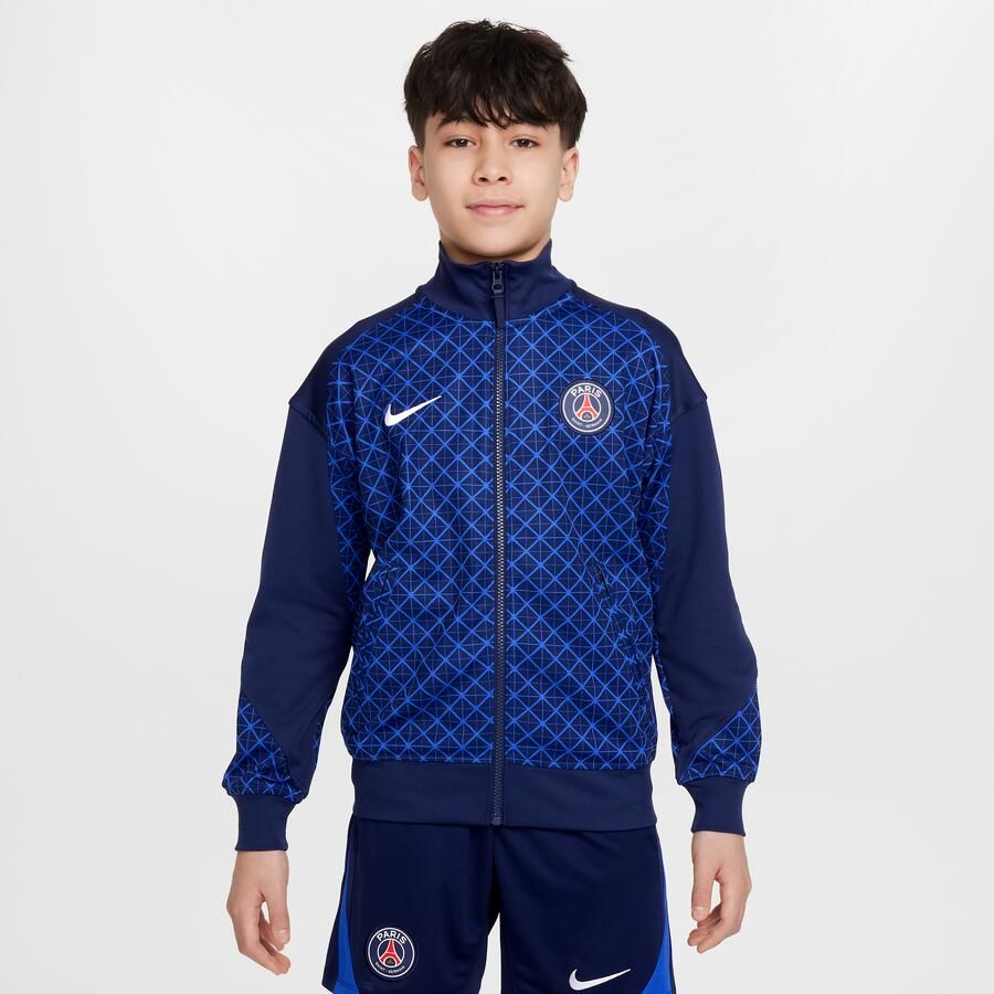 Nike Paris Saint-Germain Academy Pro Thuis Dri-FIT Anthem voetbaljack voor kids Blauw - Foto 4