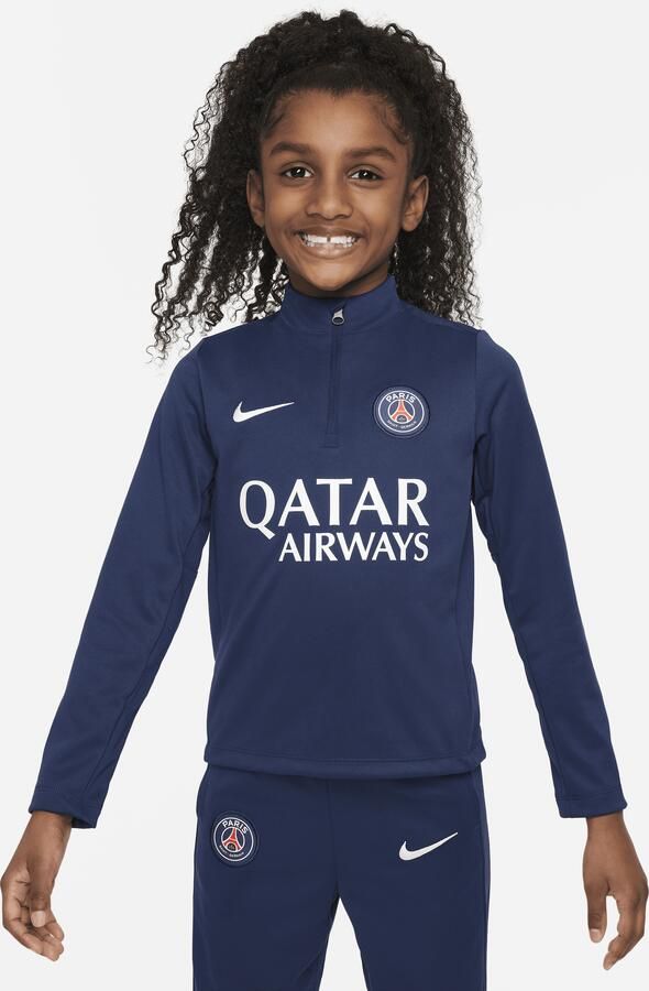 Nike Paris Saint-Germain Academy Pro voetbaltrainingstop voor kleuters Blauw - Foto 3