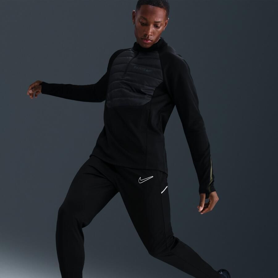 Nike Paris Saint-Germain Academy Winter Warrior Therma-FIT voetbaltrainingstop voor heren Zwart - Foto 2