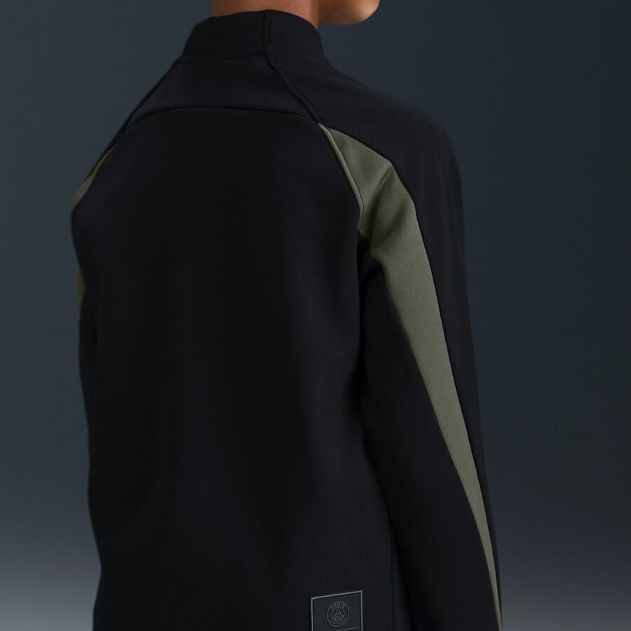 Nike Paris Saint-Germain Academy Winter Warrior Therma-FIT voetbaltrainingstop voor kids Zwart