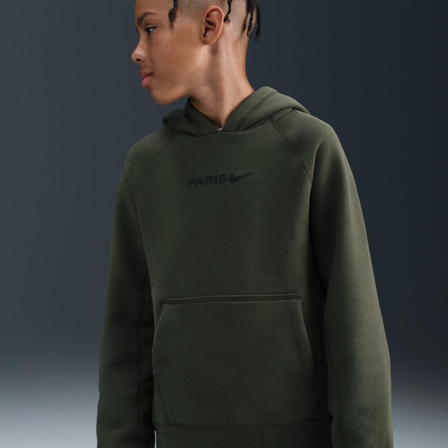 Nike Paris Saint-Germain Air voetbalhoodie voor kids Groen - Foto 4