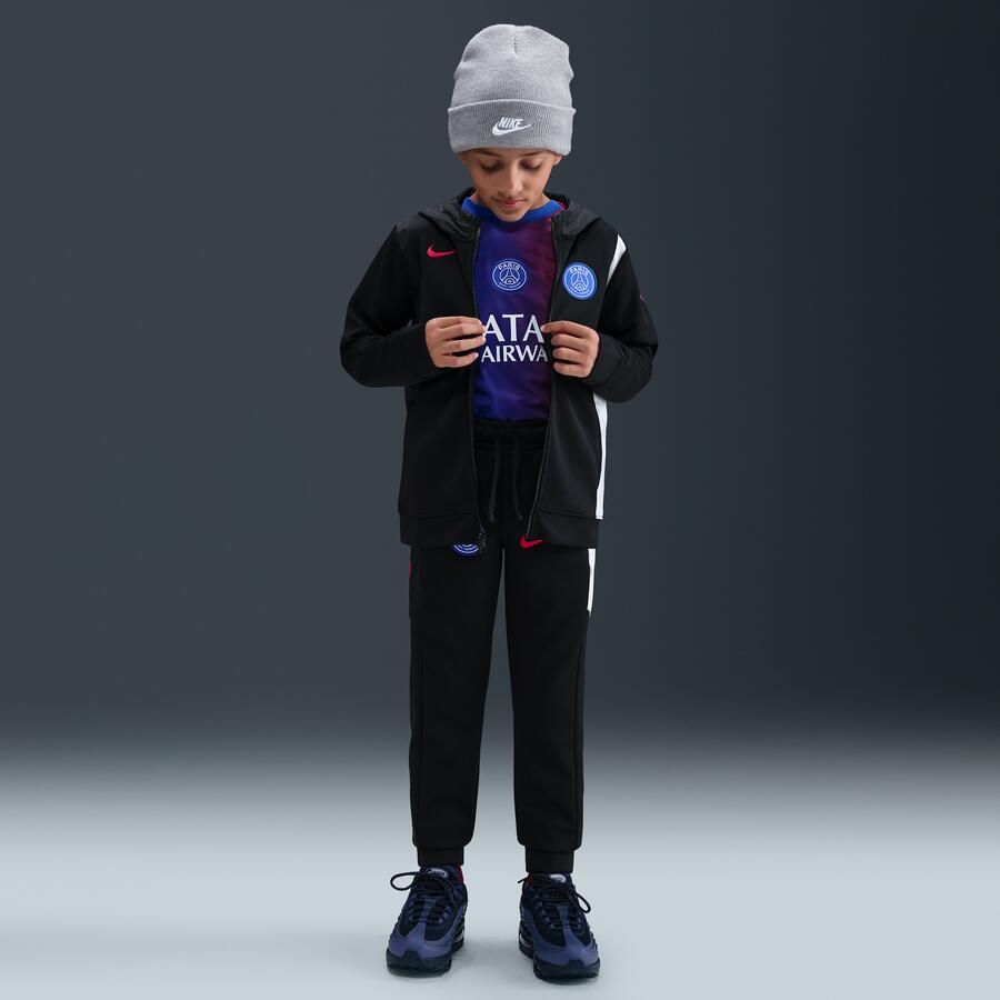 Nike Paris Saint-Germain Derde Total 90 geweven voetbaltrainingspak voor kids Zwart - Foto 4