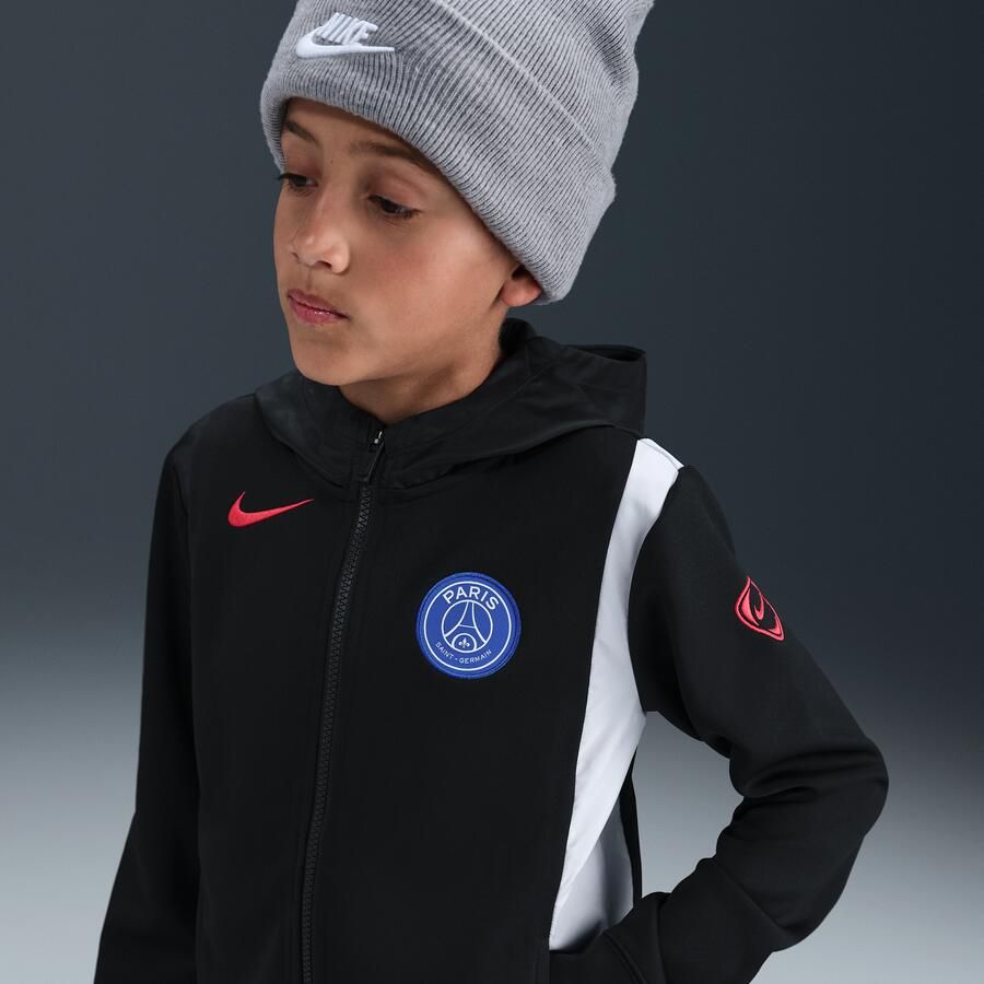 Nike Paris Saint-Germain Derde Total 90 geweven voetbaltrainingspak voor kids Zwart