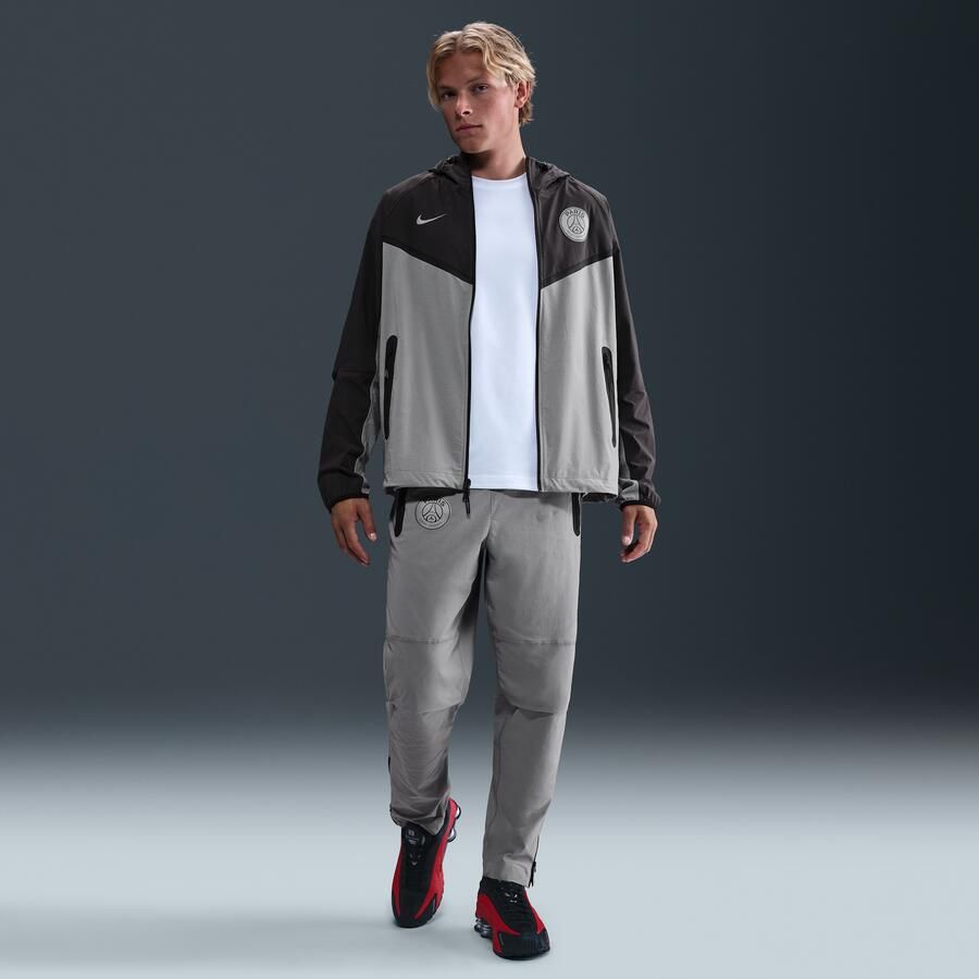 Nike Paris Saint-Germain FC Tech geweven voetbalbroek voor heren Grijs - Foto 4