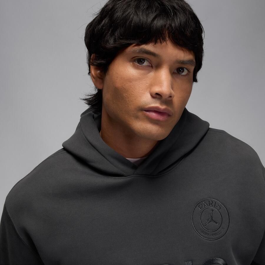 Nike Paris Saint-Germain Fleecehoodie voor heren Grijs - Foto 2