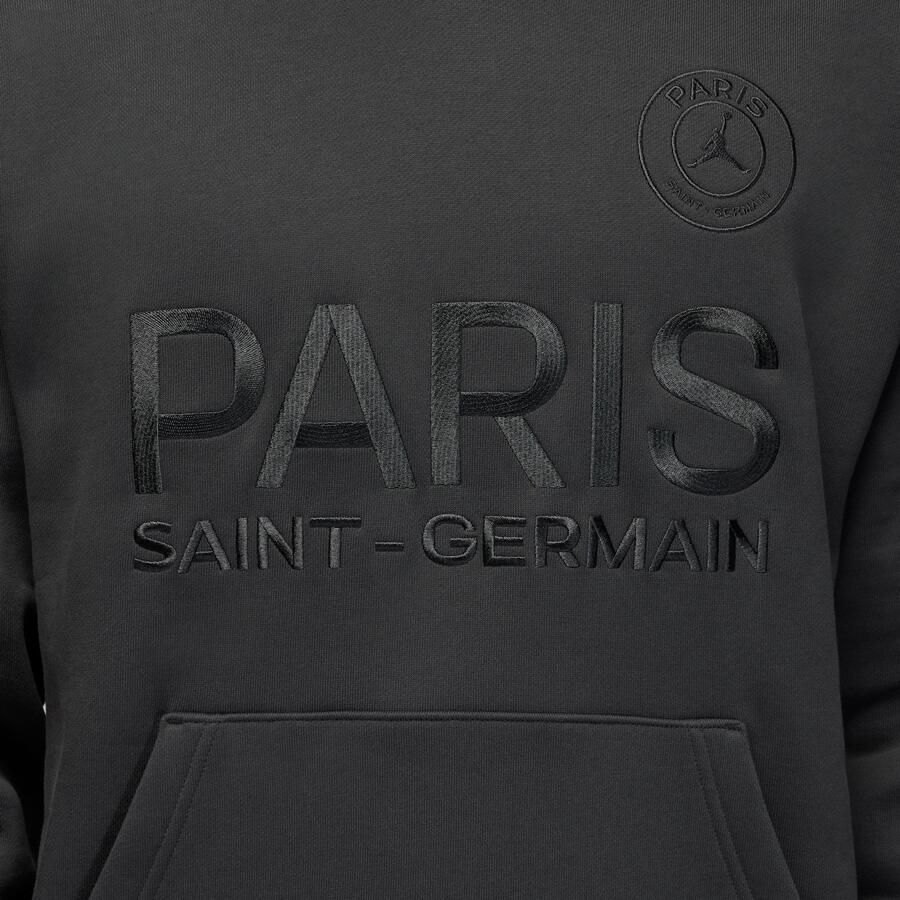 Nike Paris Saint-Germain Fleecehoodie voor heren Grijs - Foto 3
