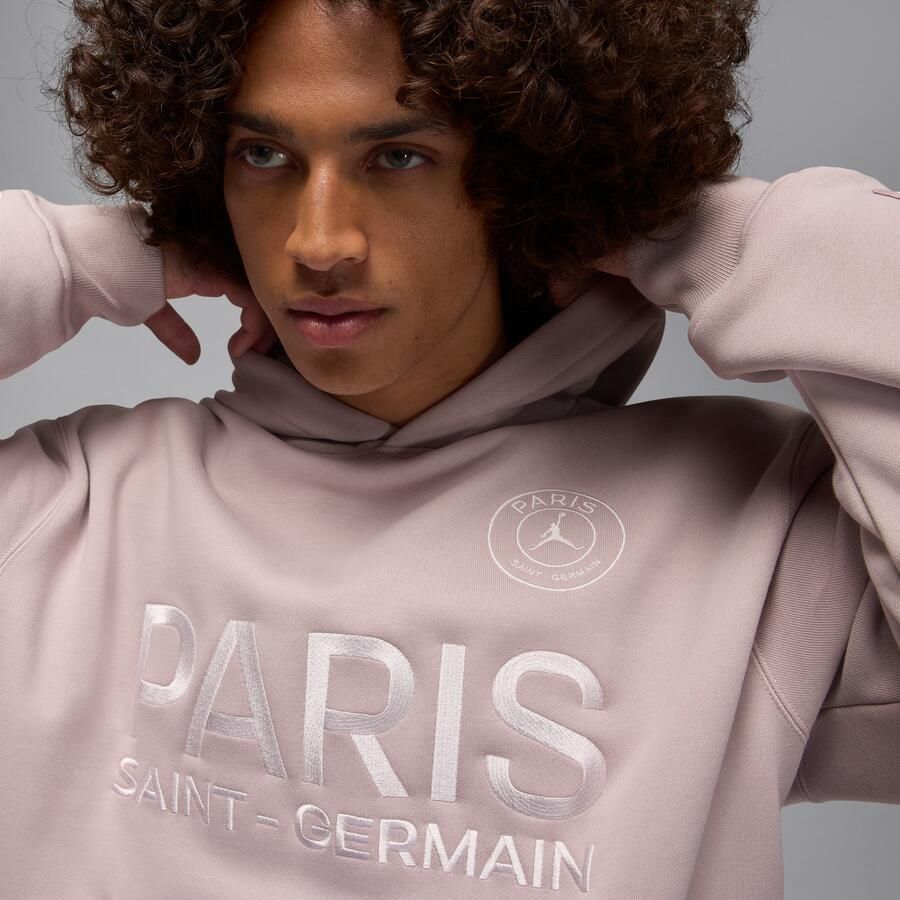 Nike Paris Saint-Germain Fleecehoodie voor heren Roze - Foto 2