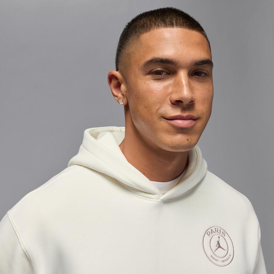 Nike Paris Saint-Germain Fleecehoodie voor heren Wit - Foto 2