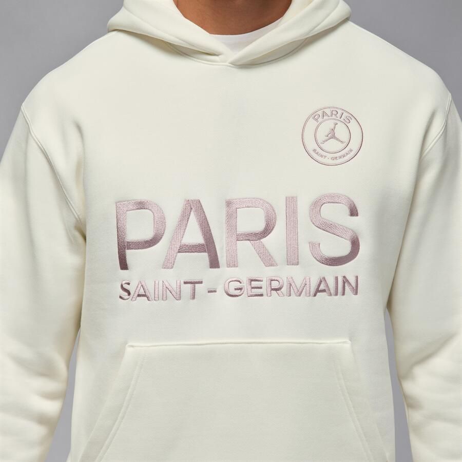 Nike Paris Saint-Germain Fleecehoodie voor heren Wit - Foto 3