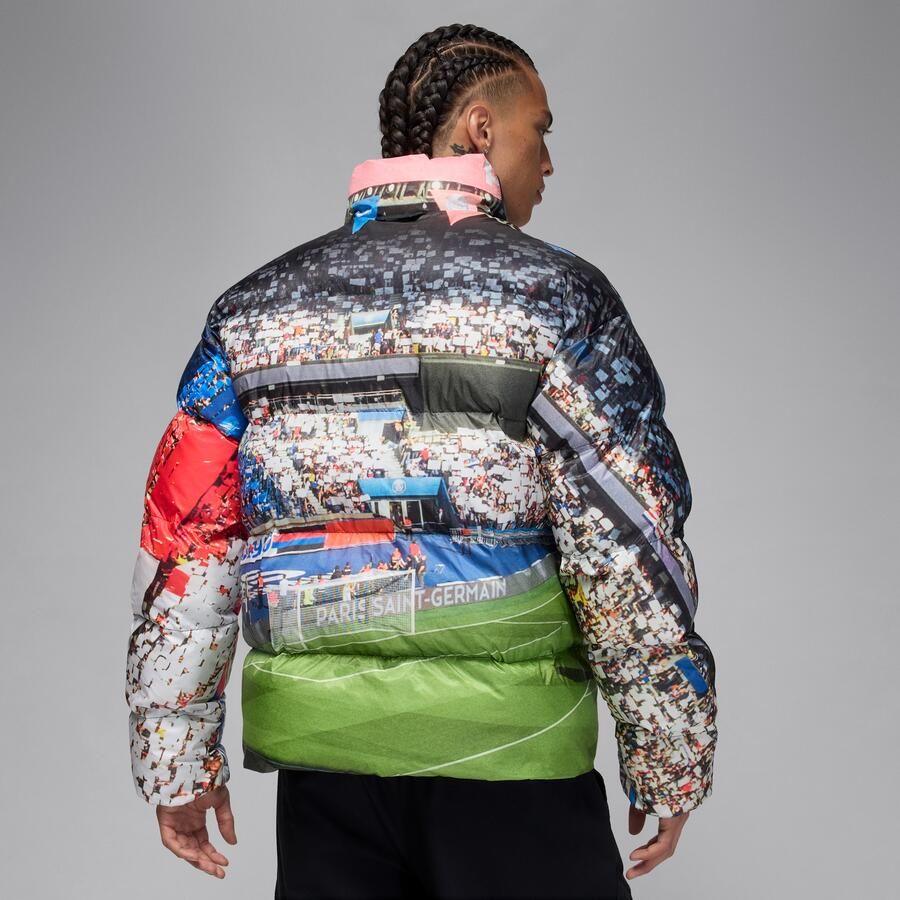 Nike Paris Saint-Germain parka voor heren Zwart