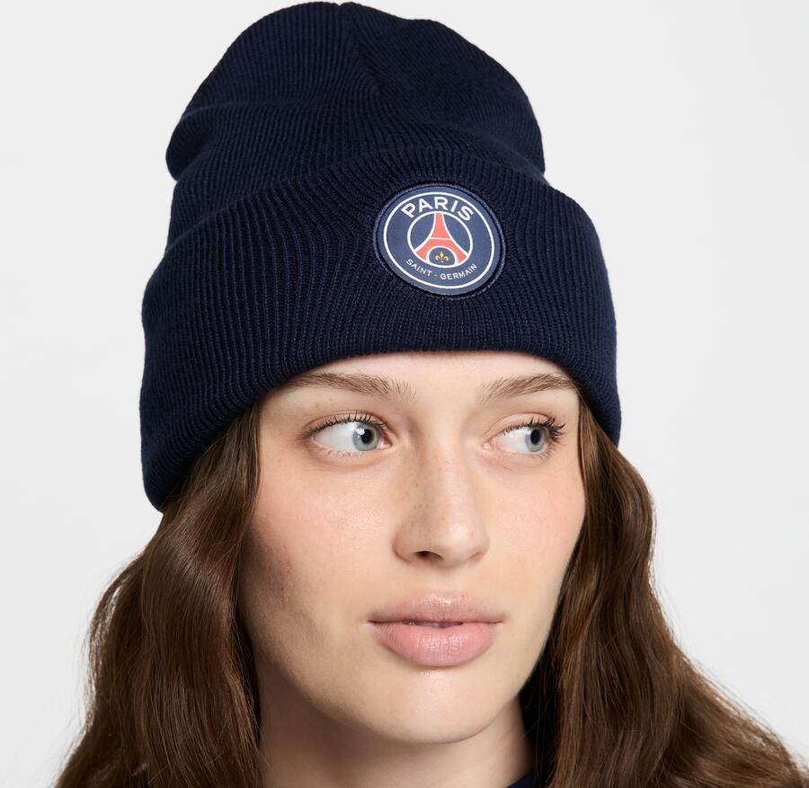 Nike Paris Saint-Germain Peak beanie Blauw