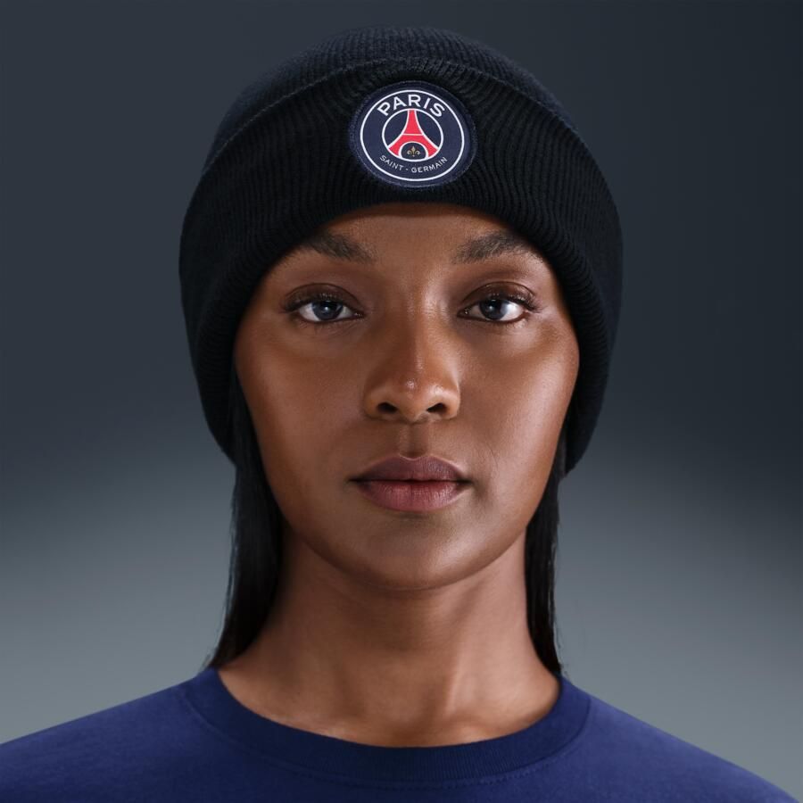 Nike Paris Saint-Germain Peak beanie Zwart - Foto 4
